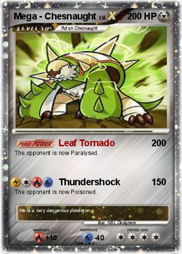 Pokemon Mega - Chesnaught