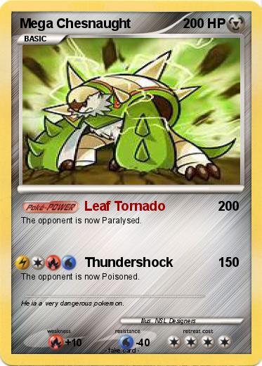 Pokemon Mega Chesnaught