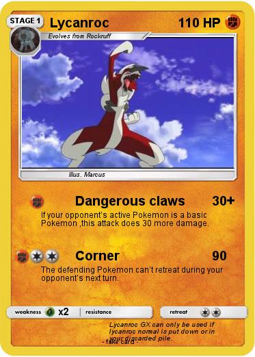 Pokemon Lycanroc