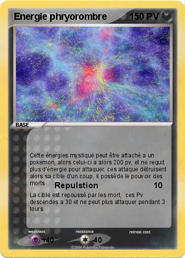 Pokemon Energie phryorombre