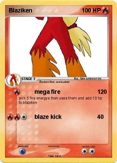Pokemon Blaziken