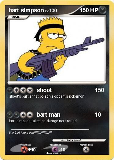 Pokemon bart simpson