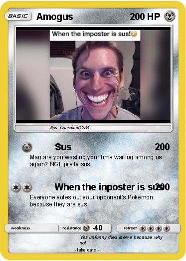 Pokemon Amogus