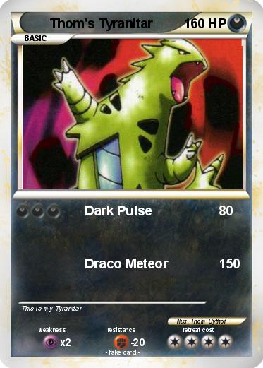 Pokemon Thom's Tyranitar
