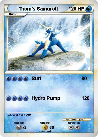 Pokemon Thom's Samurott