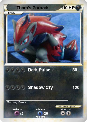 Pokemon Thom's Zoroark