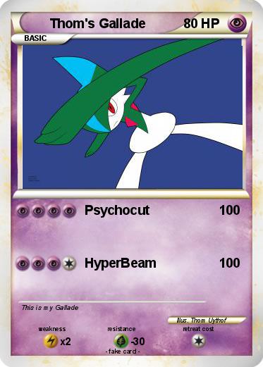 Pokemon Thom's Gallade