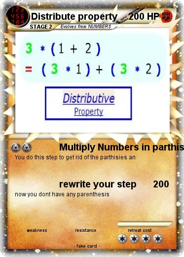 Pokemon Distribute property