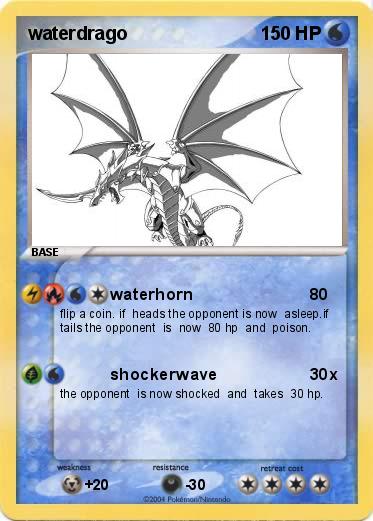 Pokemon waterdrago