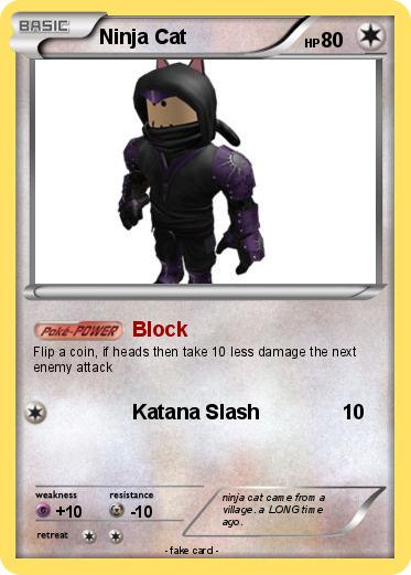 Pokemon Ninja Cat