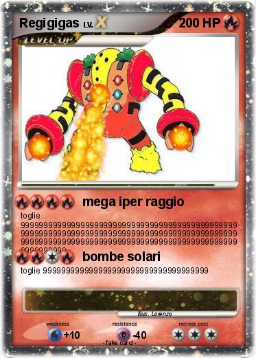Pokemon Regigigas