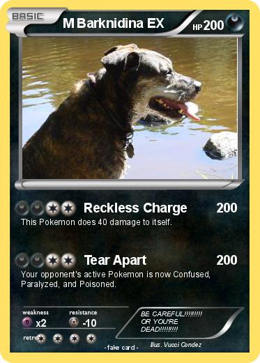 Pokemon M Barknidina EX