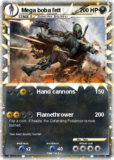 Pokemon Mega boba fett