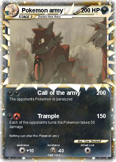 Pokemon Pokemon army