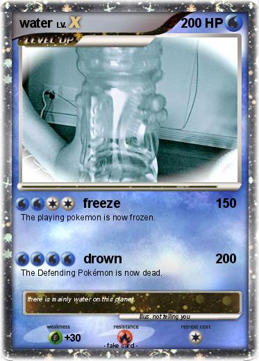 Pokemon water