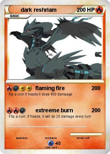 Pokemon dark reshriam
