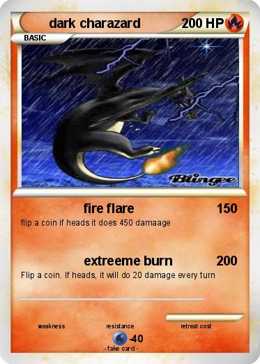 Pokemon dark charazard