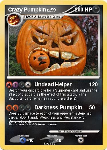 Pokemon Crazy Pumpkin
