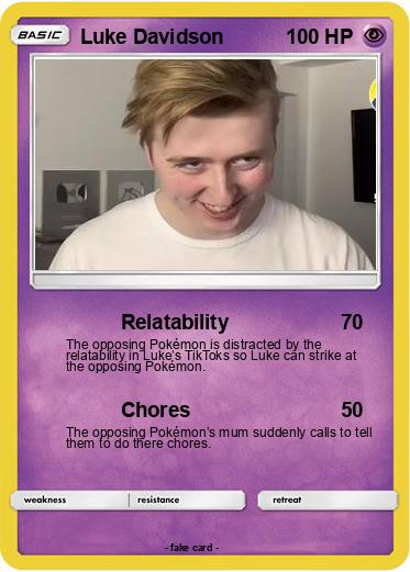Pokemon Luke Davidson