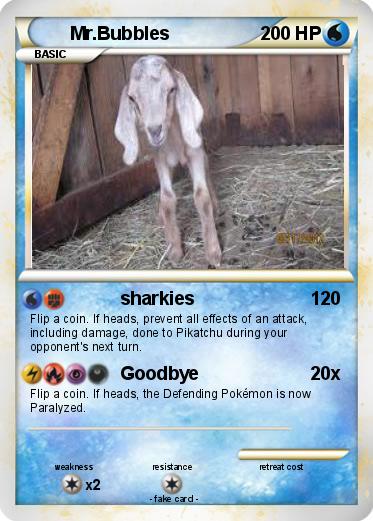 Pokemon Mr.Bubbles
