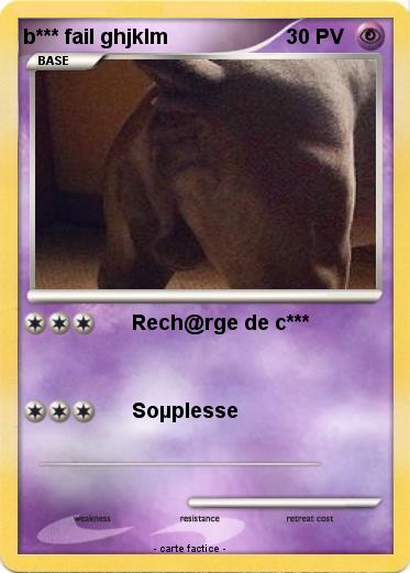 Pokemon b*** fail ghjklm