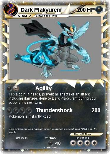 Pokemon Dark Plakyurem