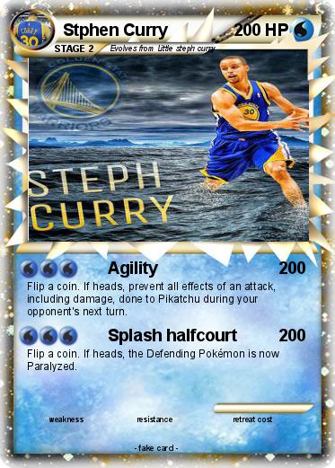 Pokemon Stphen Curry