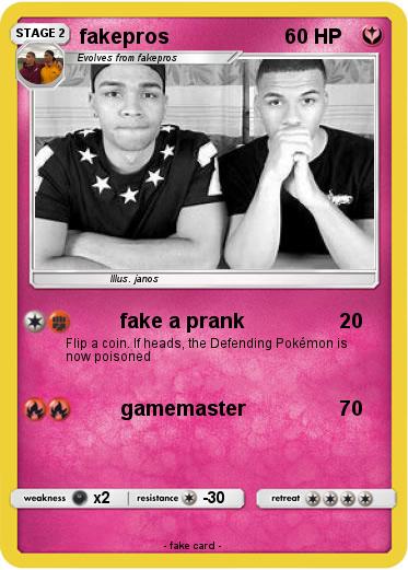 Pokemon fakepros