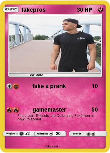 Pokemon fakepros