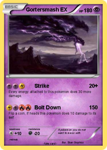 Pokemon Gortersmash EX