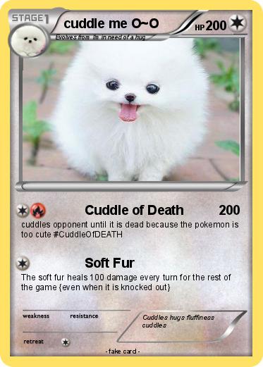 Pokemon cuddle me O~O