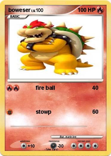 Pokemon boweser