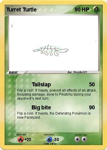 Pokemon Turret Turtle
