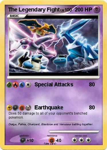 Pokemon The Legendary Fight