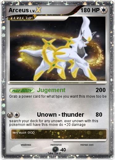 Pokemon Arceus