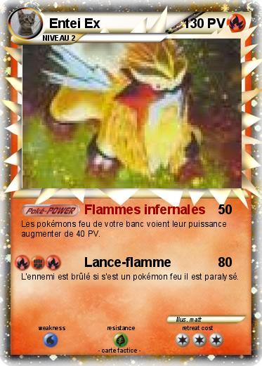 Pokemon Entei Ex
