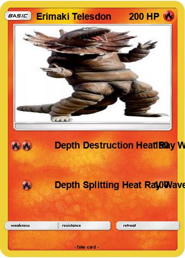 Pokemon Erimaki Telesdon