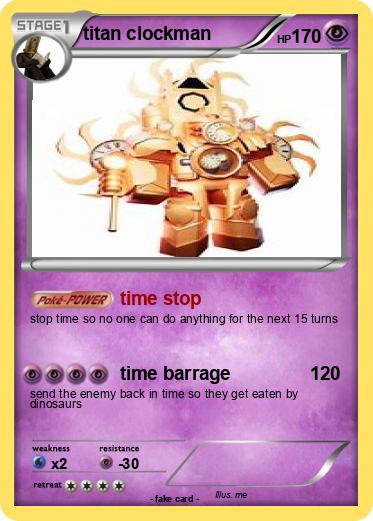 Pokemon titan clockman