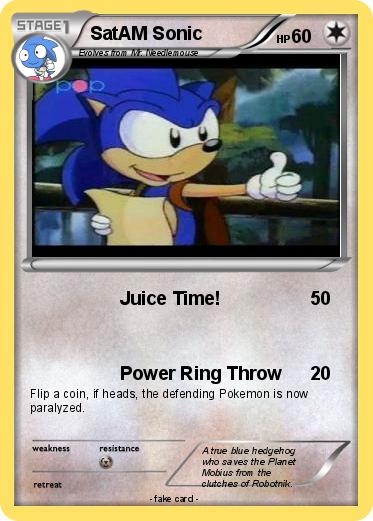 Pokemon SatAM Sonic