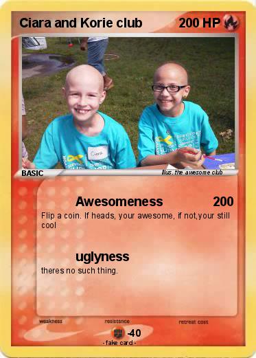 Pokemon Ciara and Korie club