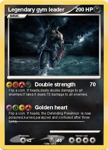 Pokemon Legendary gym leader