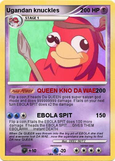 Pokemon Ugandan knuckles