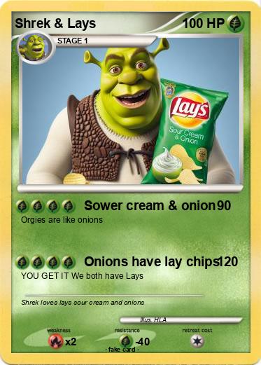 Pokemon Shrek & Lays