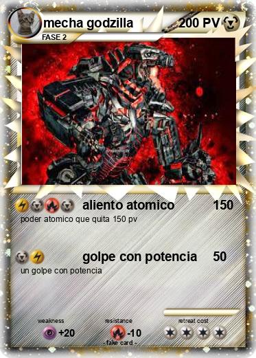 Pokemon mecha godzilla