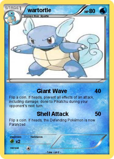 Pokemon wartortle
