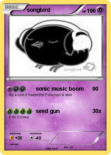 Pokemon songbird