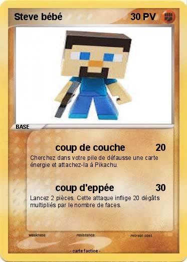 Pokemon Steve bébé