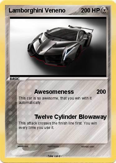 Pokemon Lamborghini Veneno