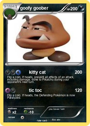 Pokemon goofy goober