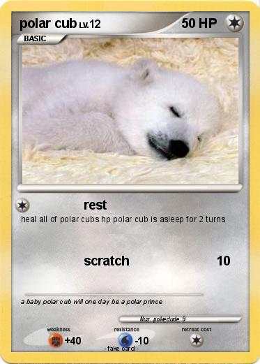 Pokemon polar cub